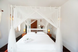 บ้านกางมุ้ง Deluxe room