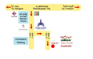 แผนที่ บ้านทิวลิป